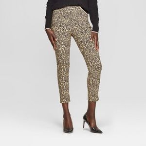 ✔️SOLD Who What Wear Leopard Print Skinny Pants